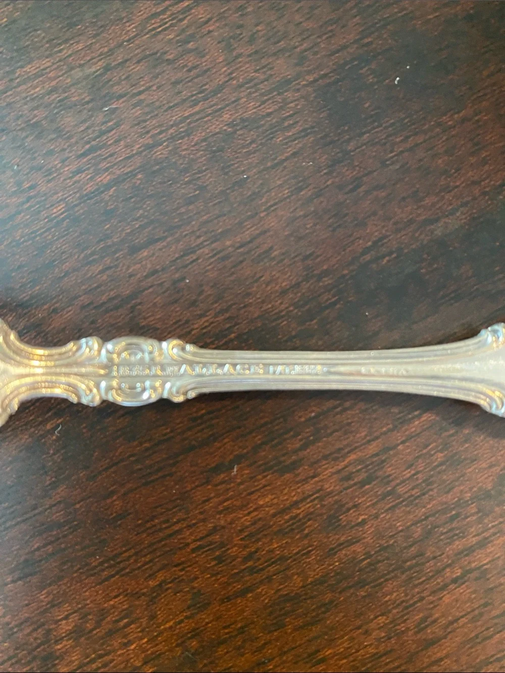 Set of 1835R Wallace Silverplate dessert forks (6)